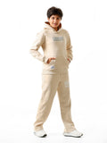 Beige - Nobody hoodie set - older boys