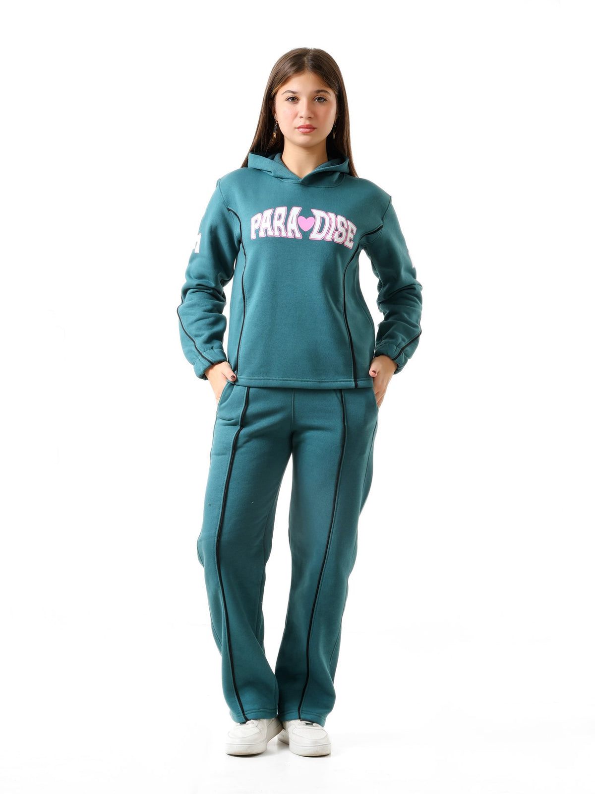 Petrol - Paradise hoodie set - girls